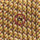 Pendel para pantalla, lámpara colgante cable textil Pixel Naranja RX01