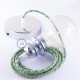 Pendel para pantalla, lámpara colgante cable textil Pixel Verde RX05
