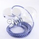 Pendel para pantalla, lámpara colgante cable textil Pixel Turquesa RX03