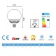 Bombilla Led Globo 21W E27