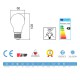 Bombilla filamento Led Standard 4W E27 Clara