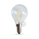 Bombilla filamento Led Esférica 4W E14 Clara