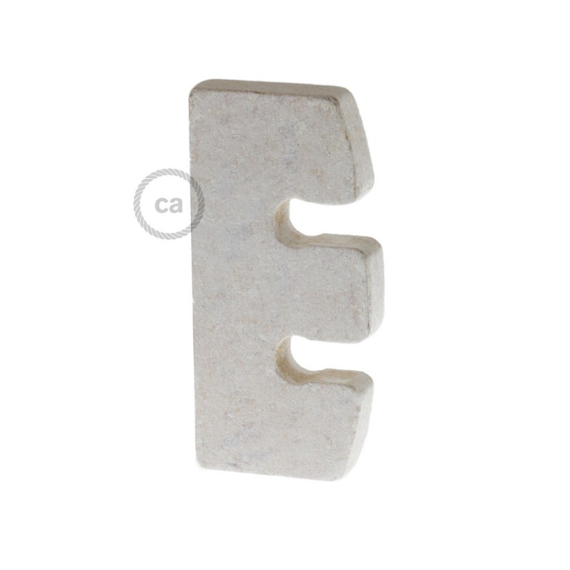 Ajustador de altura para lámpara colgante en madera pintada blanco. Made in Italy.