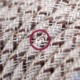 Alargador eléctrico con cable textil RD63 Algodón y Lino Natural Rombo Corteza 2P 10A Made in Italy.