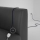 Alargador eléctrico con cable textil RM20 Efecto Seda Azul Marino 2P 10A Made in Italy.