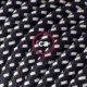 Alargador eléctrico con cable textil RT41 Efecto Seda Estrellas 2P 10A Made in Italy.