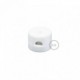 Sujeción de pared universal blanco para cable textil