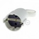 Enchufe Schuko Confort con anillo 16A 250V Blanco