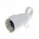 Enchufe Schuko Confort con anillo 16A 250V Blanco