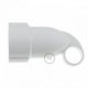 Enchufe Schuko Confort con anillo 16A 250V Blanco