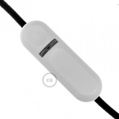 Dimmer para LED y bombillas tradicionales con interruptor blanco