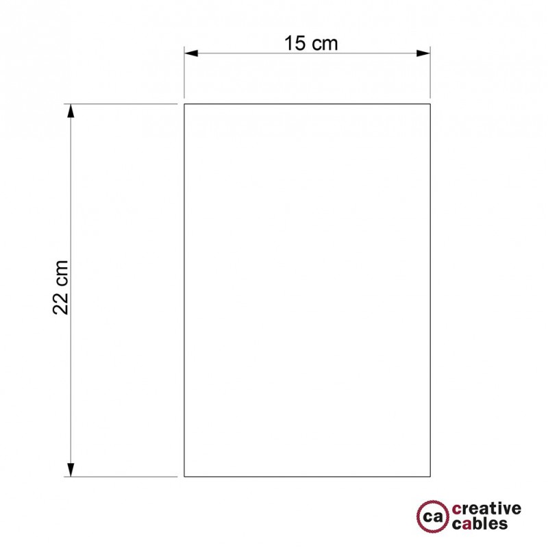 Pantalla de cemento Cubo completo de prensaestopa y portalámpara E27