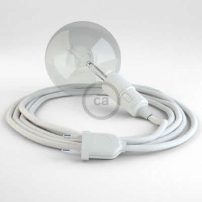 Crea tu Snake Algodón Blanco RC01 y trae la luz donde tu quieras.