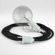 Crea tu Snake Algodón Negro RC04 y trae la luz donde tu quieras.