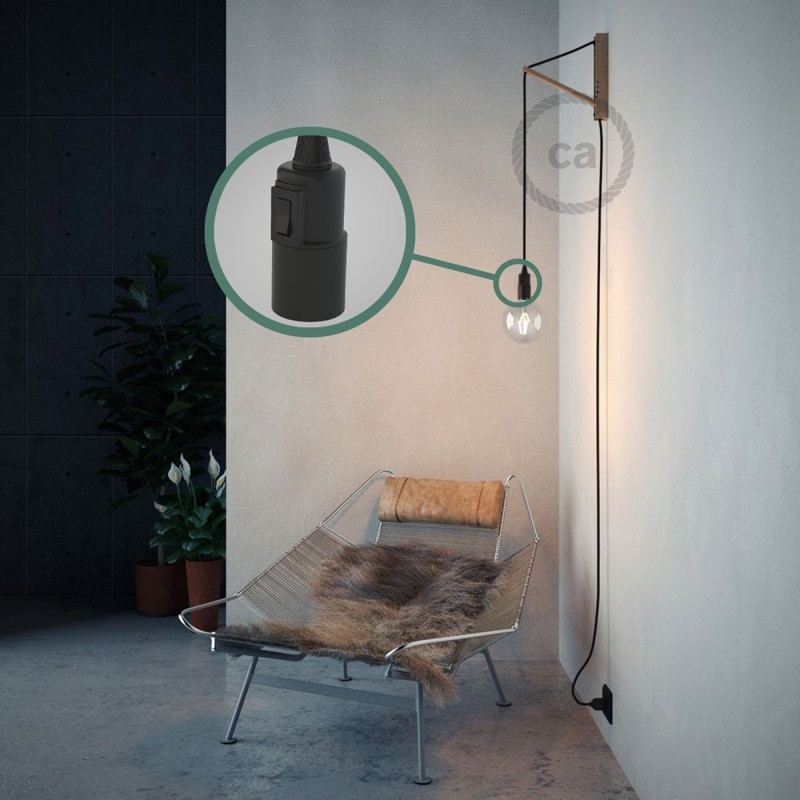 Crea tu Snake Algodón Negro RC04 y trae la luz donde tu quieras.
