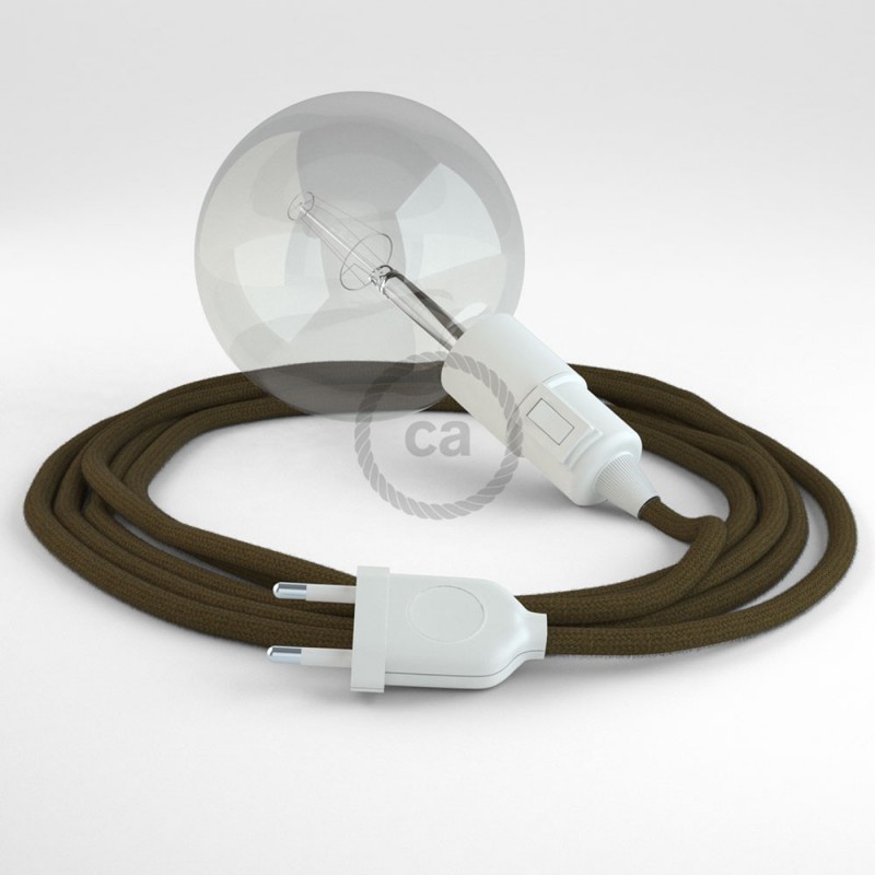 Crea tu Snake Algodón Marrón RC13 y trae la luz donde tu quieras.