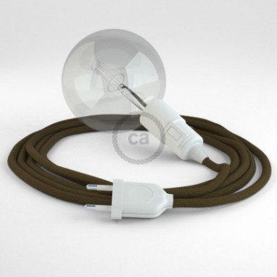 Crea tu Snake Algodón Marrón RC13 y trae la luz donde tu quieras.