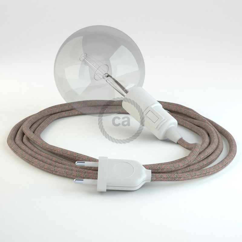 Crea tu Snake Rombo Rosa Antico RD61 y trae la luz donde tu quieras.