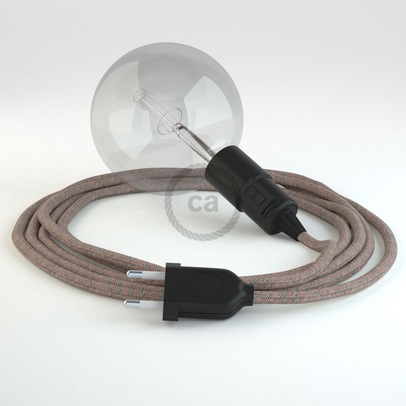 Crea tu Snake Rombo Rosa Antico RD61 y trae la luz donde tu quieras.