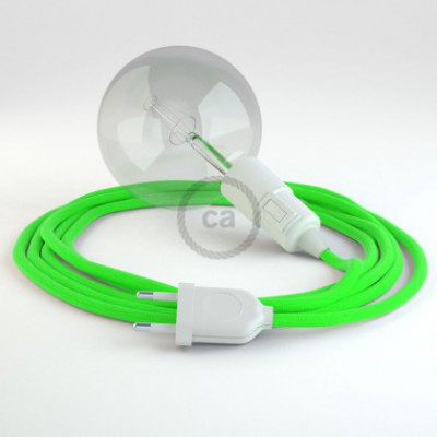 Crea tu Snake Fluo Verde RF06 y trae la luz donde tu quieras.