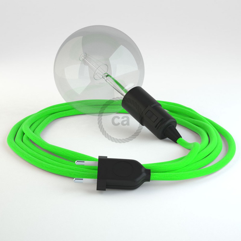 Crea tu Snake Fluo Verde RF06 y trae la luz donde tu quieras.