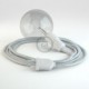 Crea tu Snake Glitter Blanco RL01 y trae la luz donde tu quieras.