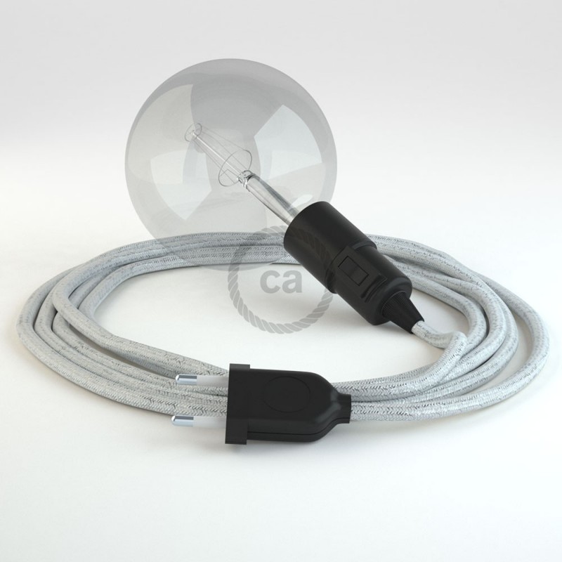 Crea tu Snake Glitter Blanco RL01 y trae la luz donde tu quieras.