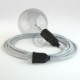 Crea tu Snake Glitter Blanco RL01 y trae la luz donde tu quieras.