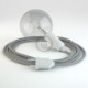 Crea tu Snake Glitter Plateado RL02 y trae la luz donde tu quieras.