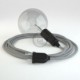 Crea tu Snake Glitter Plateado RL02 y trae la luz donde tu quieras.