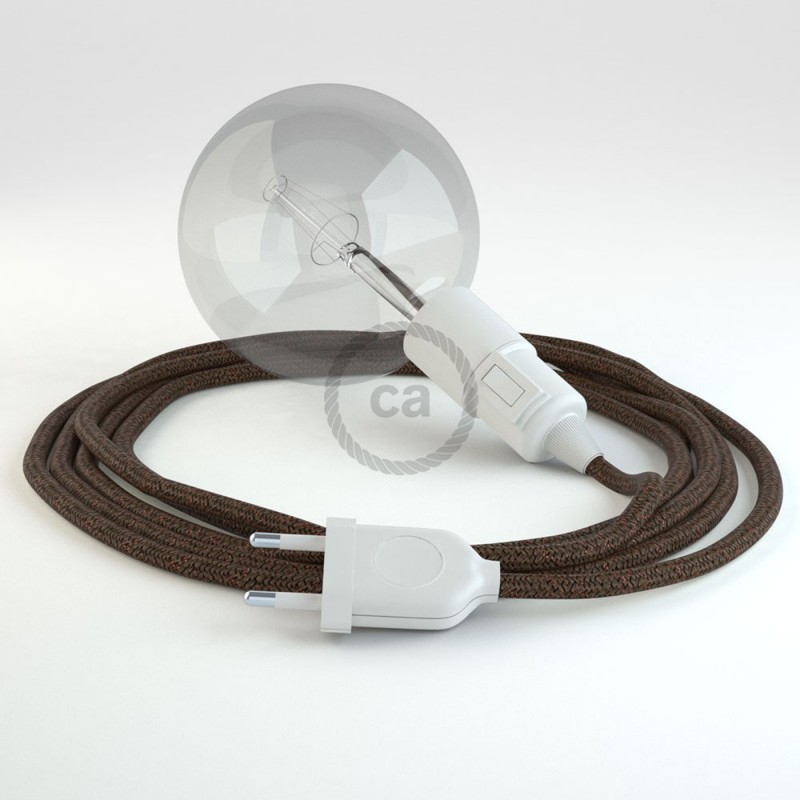 Crea tu Snake Glitter Marrón RL13 y trae la luz donde tu quieras.