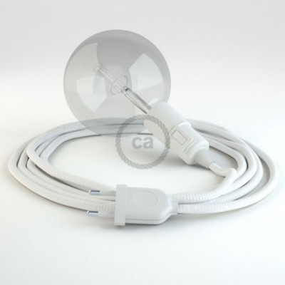 Crea tu Snake Efecto Seda Blanco RM01 y trae la luz donde tu quieras.