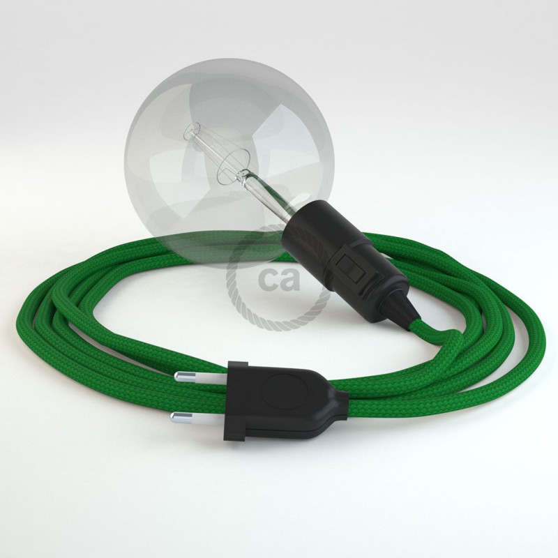 Crea tu Snake Efecto Seda Verde RM06 y trae la luz donde tu quieras.