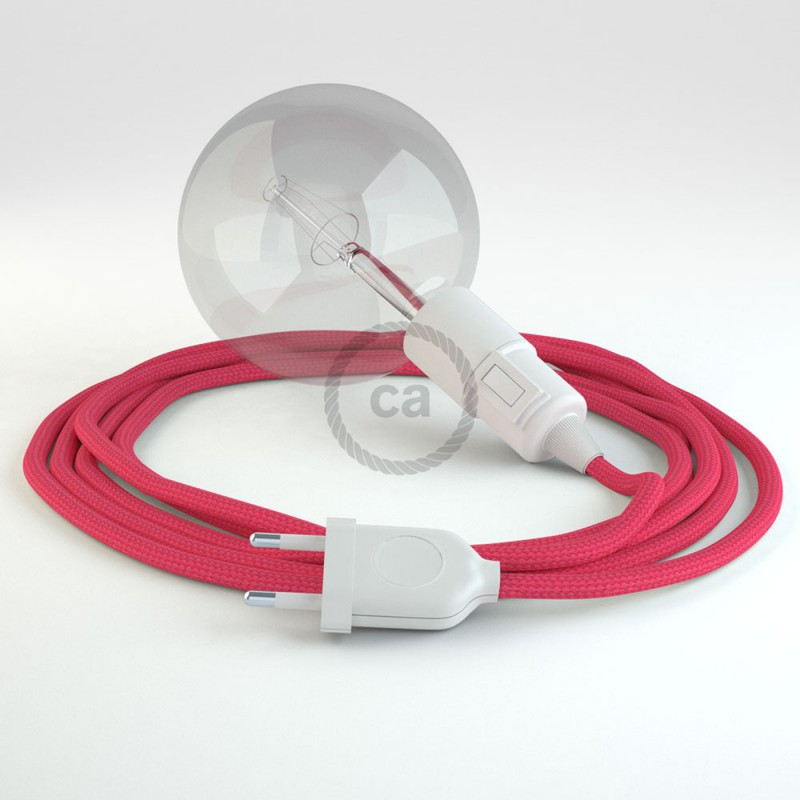 Crea tu Snake Efecto Seda Fuchsia RM08 y trae la luz donde tu quieras.