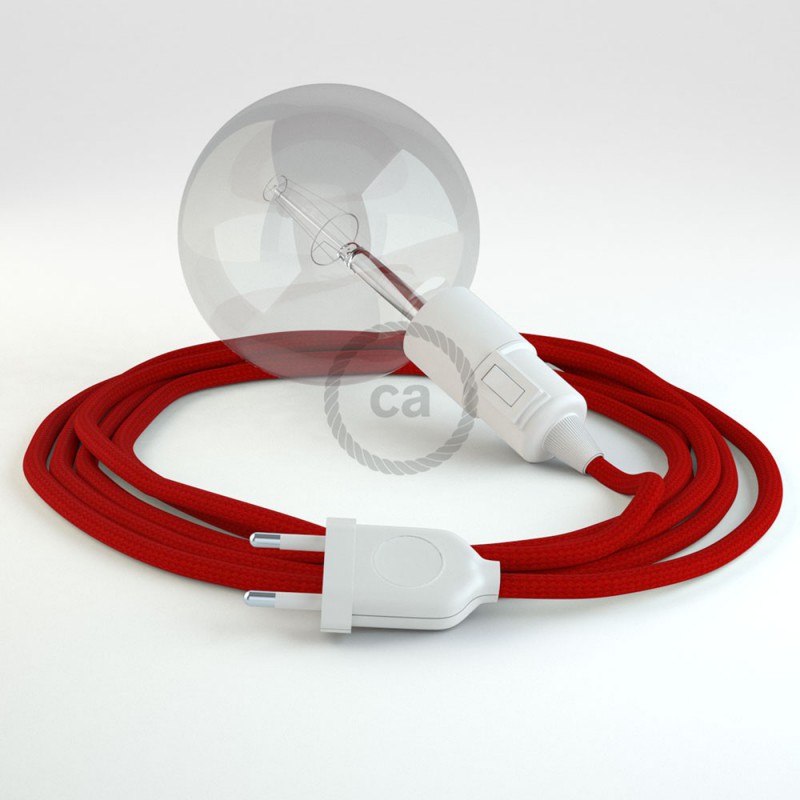Crea tu Snake Efecto Seda Rojo RM09 y trae la luz donde tu quieras.