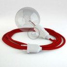 Crea tu Snake Efecto Seda Rojo RM09 y trae la luz donde tu quieras.