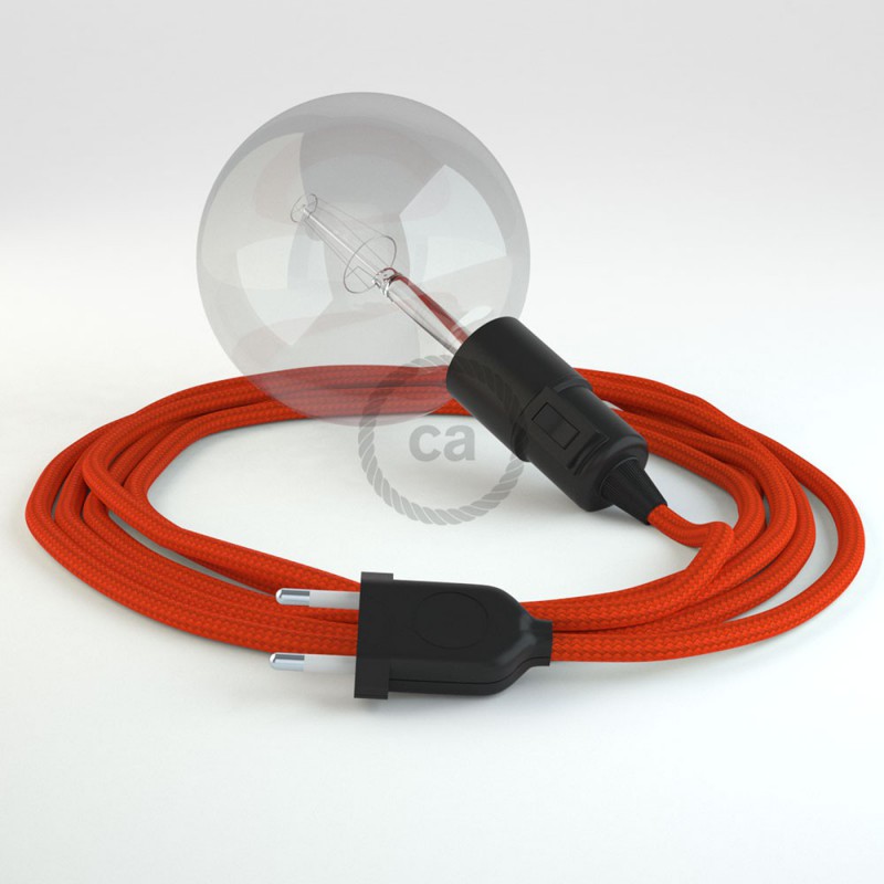 Crea tu Snake Efecto Seda Naranja RM15 y trae la luz donde tu quieras.