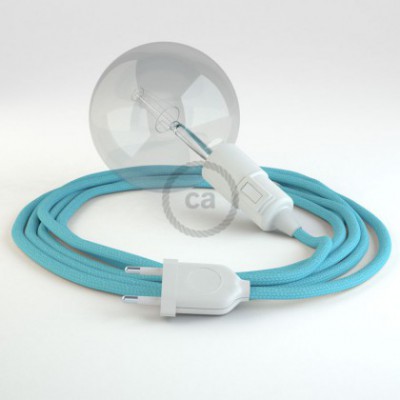 Crea tu Snake Efecto Seda Celeste RM17 y trae la luz donde tu quieras.