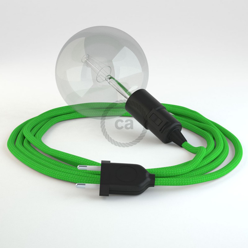 Crea tu Snake Efecto Seda Verde Lima RM18 y trae la luz donde tu quieras.