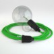 Crea tu Snake Efecto Seda Verde Lima RM18 y trae la luz donde tu quieras.