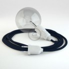 Crea tu Snake Efecto Seda Azul Marino RM20 y trae la luz donde tu quieras.