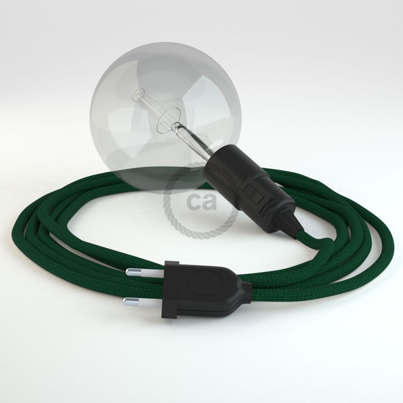 Crea tu Snake Efecto Seda Verde Oscuro RM21 y trae la luz donde tu quieras.