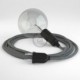 Crea tu Snake Lino Natural Gris RN02 y trae la luz donde tu quieras.
