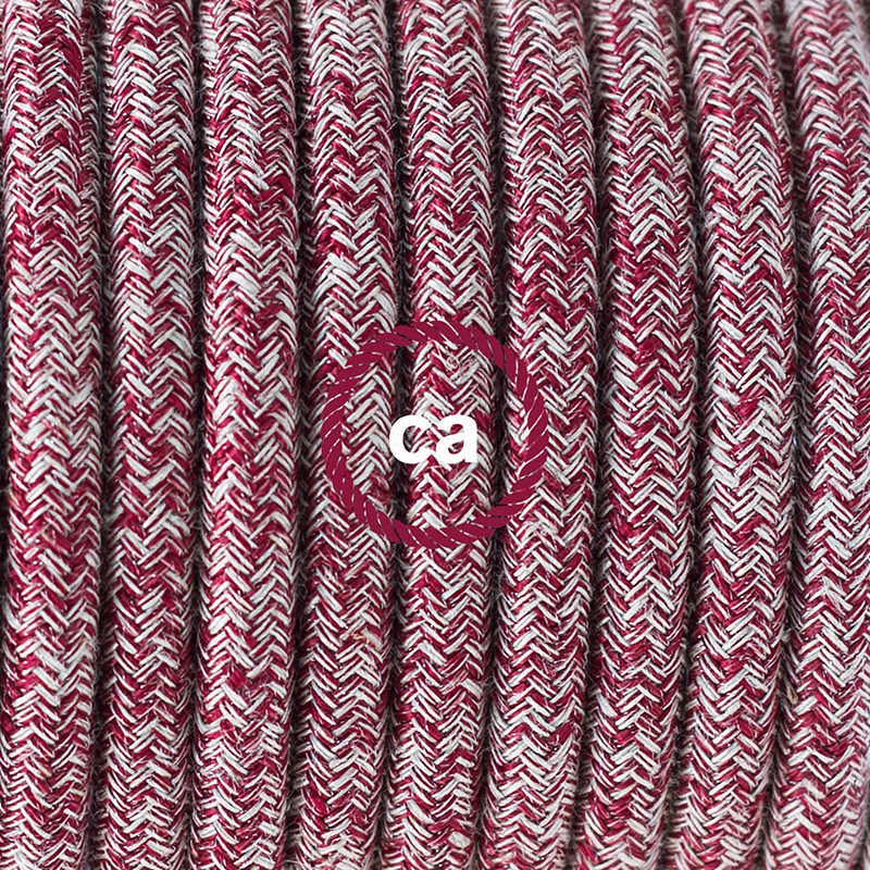 Crea tu Snake Glitter en Lino Natural Rojo RS83 y trae la luz donde tu quieras.