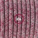 Crea tu Snake Glitter en Lino Natural Rojo RS83 y trae la luz donde tu quieras.