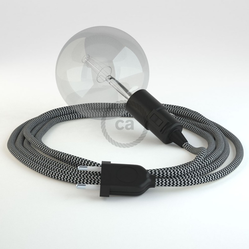 Crea tu Snake ZigZag Negro RZ04 y trae la luz donde tu quieras.