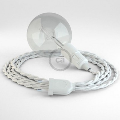 Crea tu Snake Algodón Blanco TC01 y trae la luz donde tu quieras.