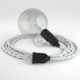 Crea tu Snake Algodón Blanco TC01 y trae la luz donde tu quieras.