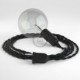 Crea tu Snake Algodón Negro TC04 y trae la luz donde tu quieras.