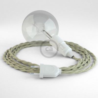 Crea tu Snake Algodón Gris pardo TC43 y trae la luz donde tu quieras.